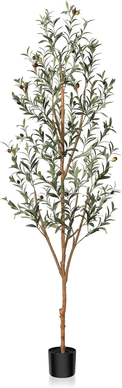 Artificial Olive Tree 6FT - Faux Silk Plant for Home Decor